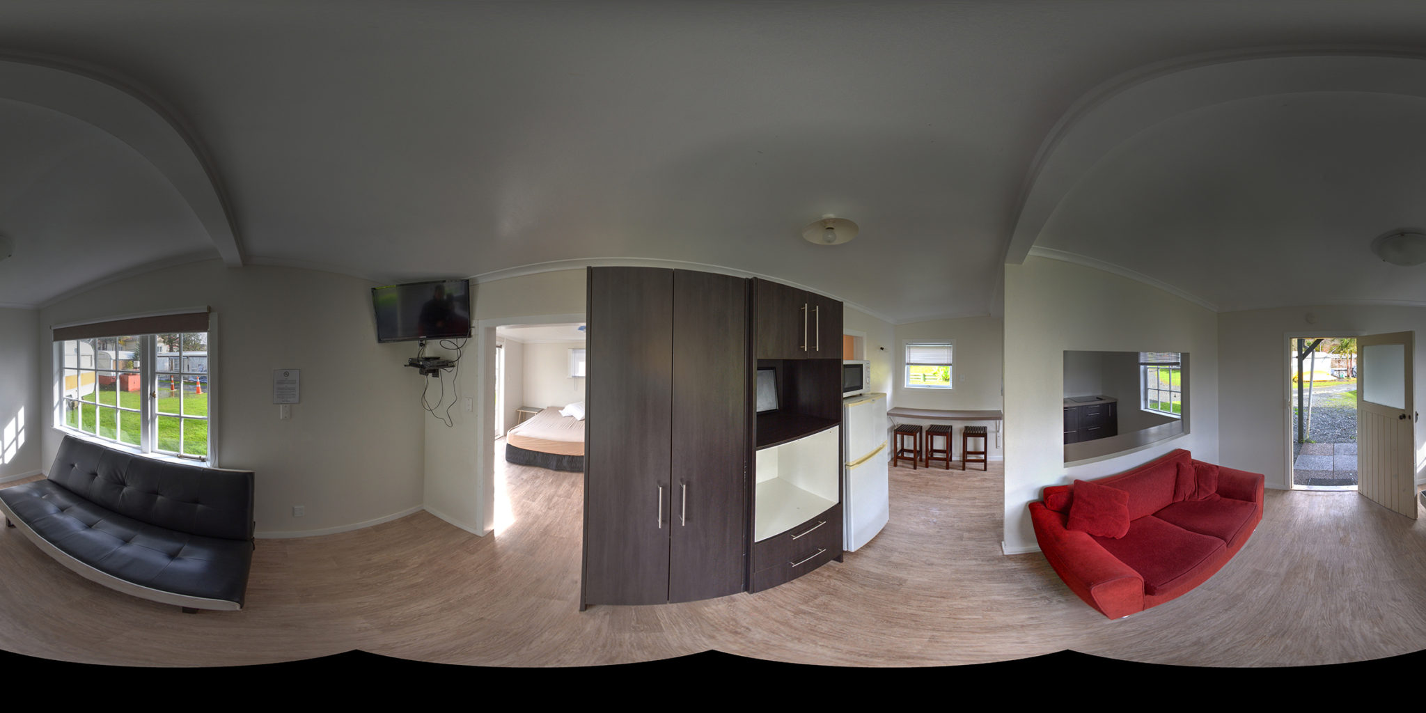 Cabins - Sandspit Holiday Park